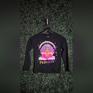 Place Black Long Sleeve Princess Tee